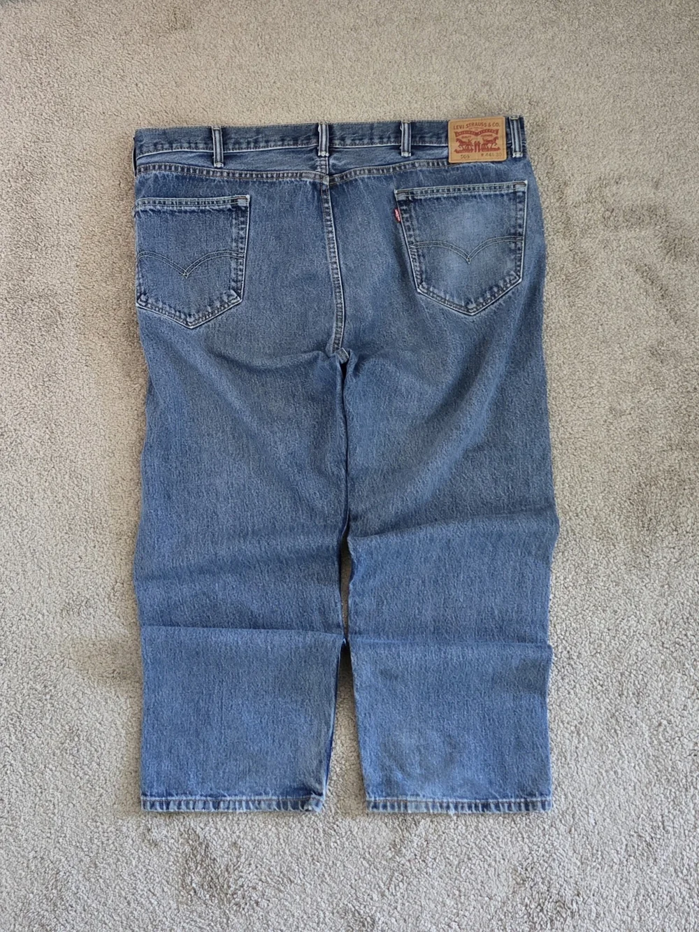 Vintage Levi's 505 Blue Classic Relaxed Jeans Men's 44 x 30